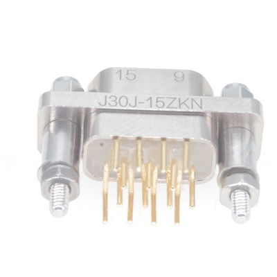 Złącze Micro-D MDM-9PBS zamienne ITT seria MDM, rozstaw styków 1,27 mm, standard branżowy, do zastosowań lotniczych