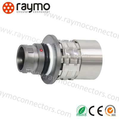 Złącze przemysłowe AMC A10W*M-P12XMM0-0000 typu push-pull, lutowane