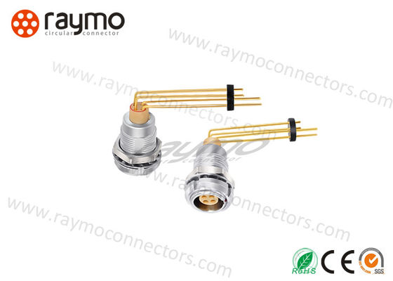 Kabel audio wideo EKG EGG Okrągłe złącza typu push-pull 90 stopni